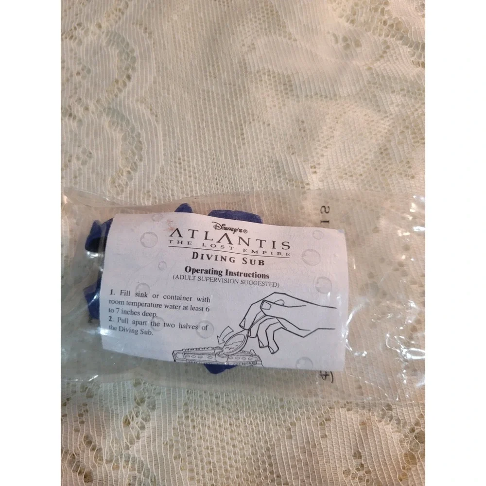 Disney Atlantis Kellogg's 2001 Action Diver Martag  Leviathan Toy Cereal